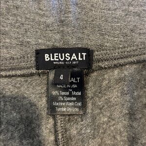 Bleusalt Gray Tencel Blend pants” Cindy pant”- has pockets